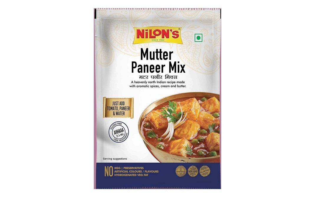 Nilon's Mutter Paneer Mix    Pack  50 grams
